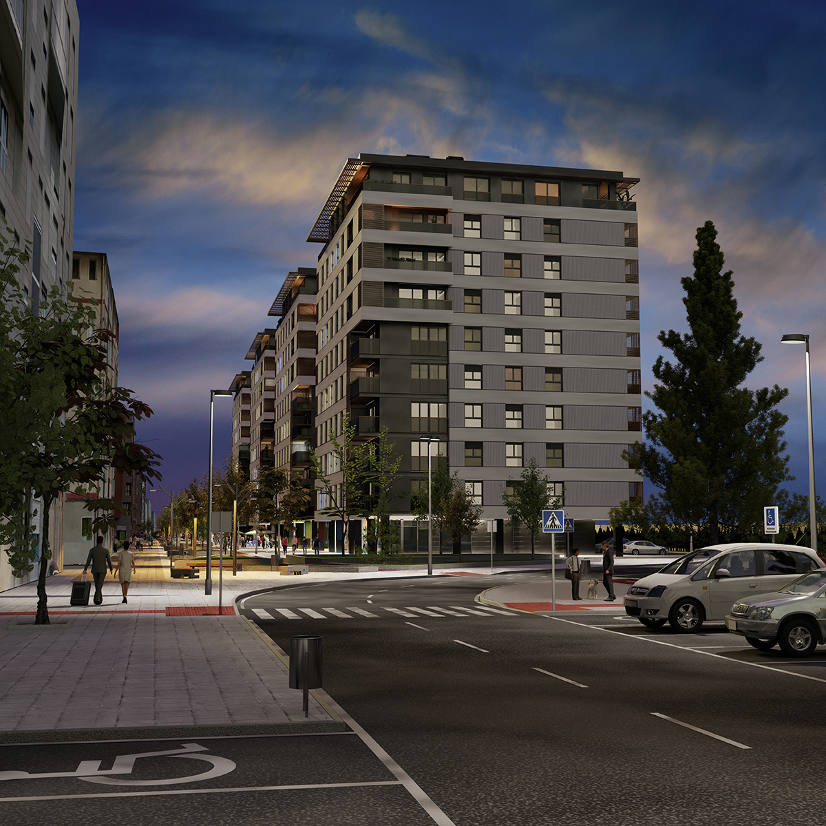 Renders Bilbao - Visualización arquitectónica Bitart